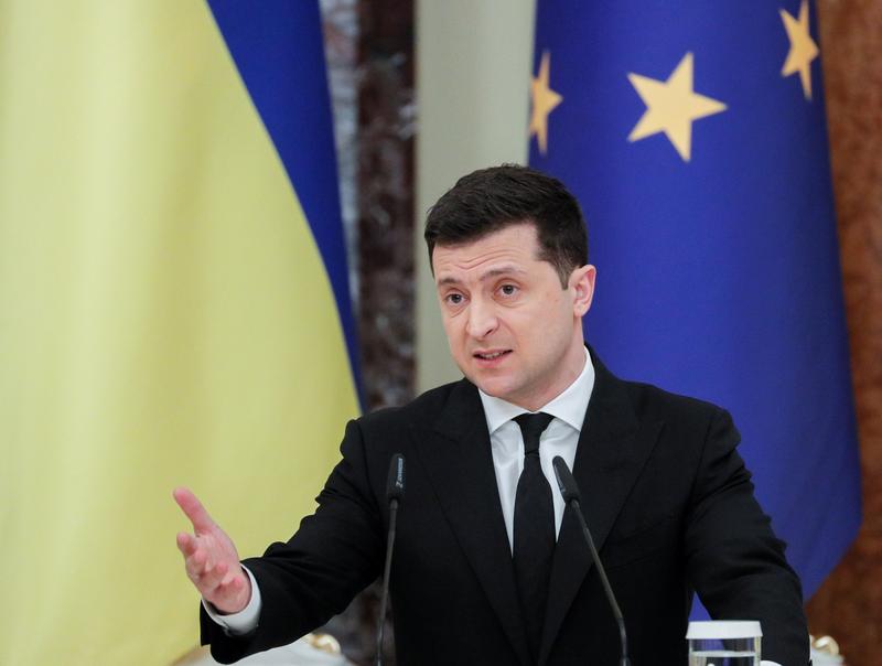 U.S. promises to back Ukraine in dispute with Russia, Zelenskiy says