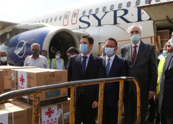 Syria gets donation of 150000 COVID shots from China