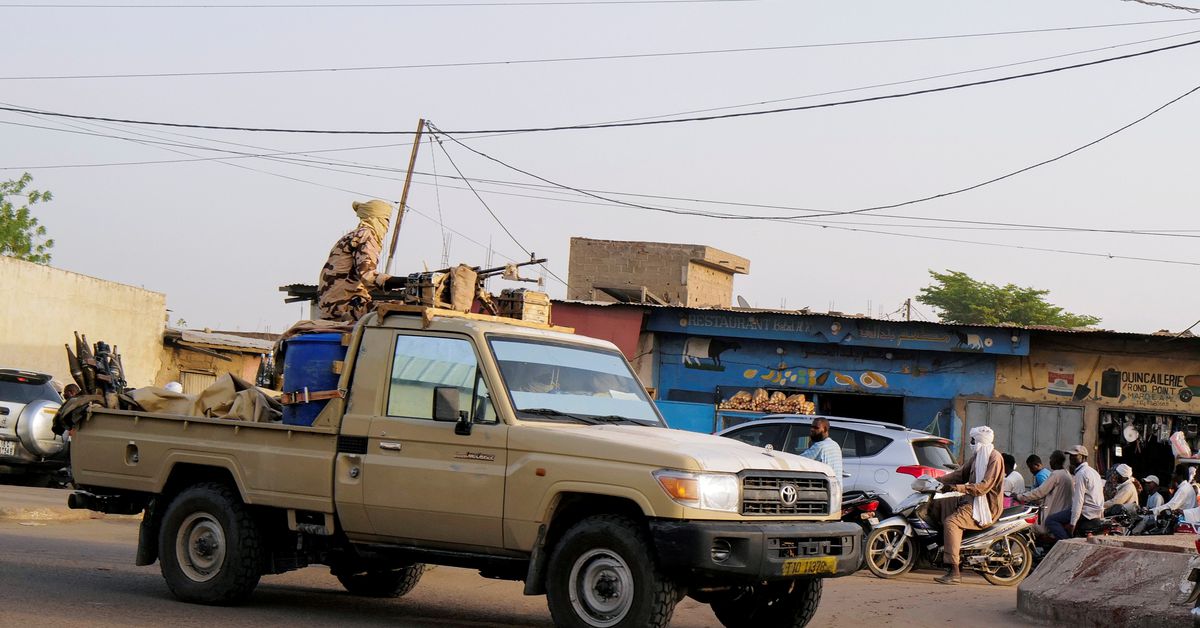 Chadian police fire tear gas to disperse protest against military government