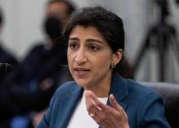 U.S. lawmakers vote to send Lina Khan nomination to full Senate