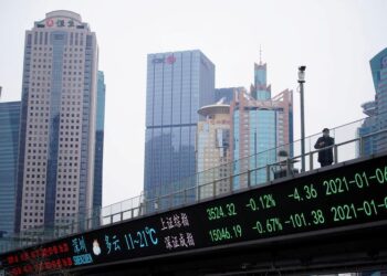 Asia shares track Wall Street gains amid easing inflation fears