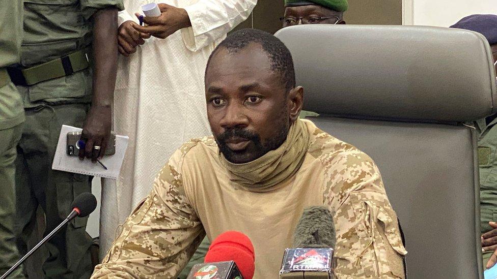 Mali names coup leader Col Assimi Goïta as transitional president