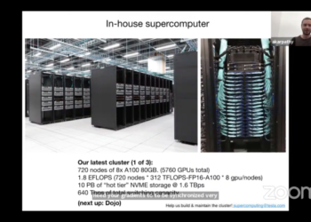 Tesla backs vision-only approach to autonomy using powerful supercomputer
