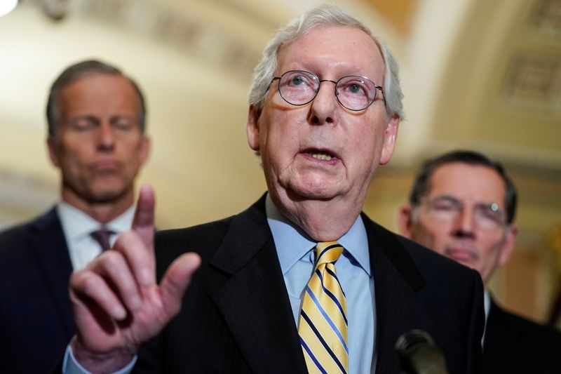 McConnell ups pressure on Biden, Democrats over U.S. infrastructure