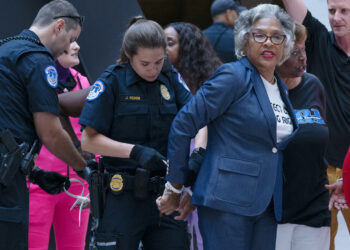 Democratic Rep. Beatty arrested while calling for Senate action on voting rights