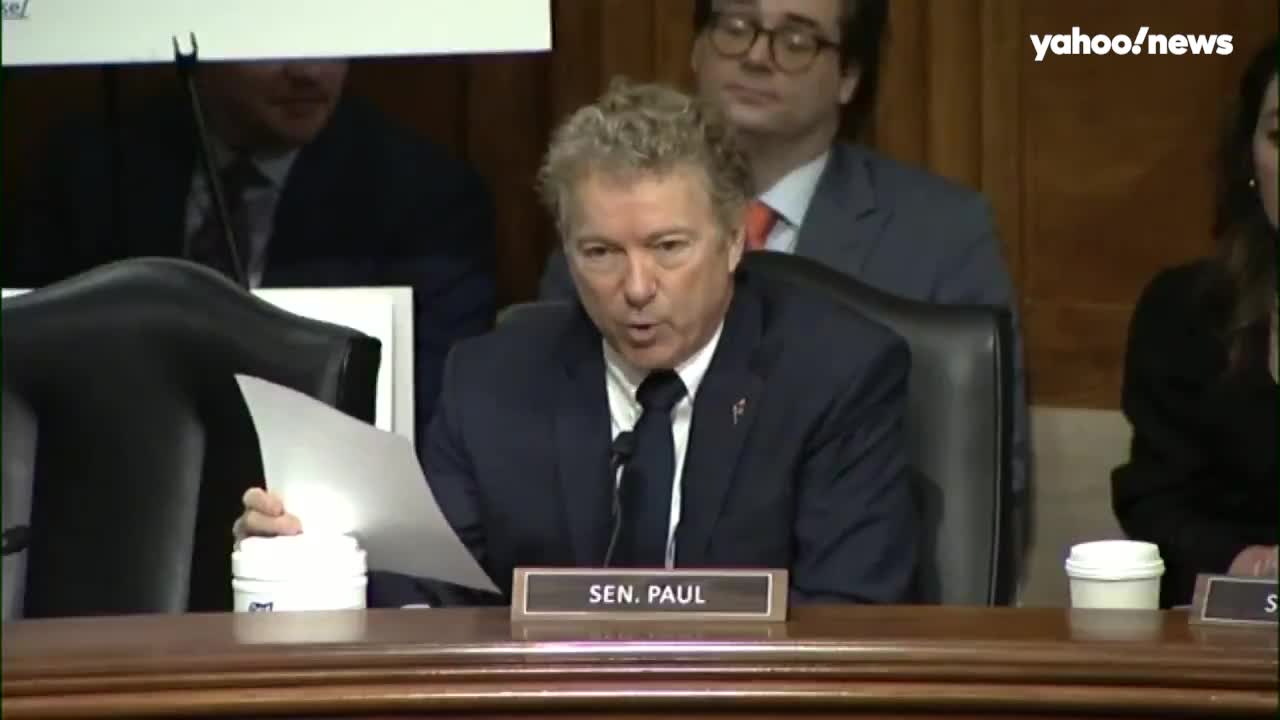 Fauci, Sen. Paul in fiery exchange during Senate panel