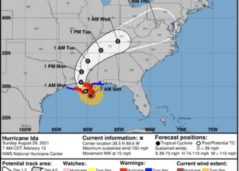 Live Updates: Hurricane Ida makes landfall in Louisiana as a ‘catastrophic’ Category 4 storm
