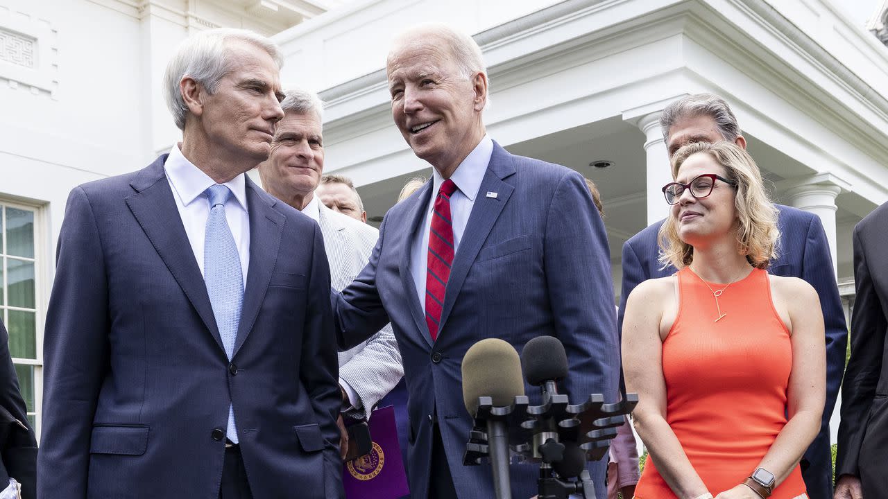 Senate passes $1.2 trillion bipartisan infrastructure package, handing major win to Biden