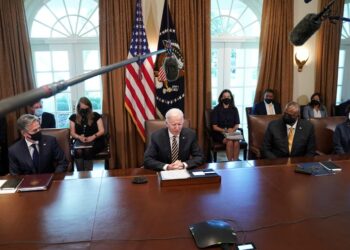 ‘Sheriff Joe’ Biden urges Cabinet to ensure fresh spending is used wisely