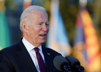 In New Hampshire, Biden bets infrastructure beats political headwinds