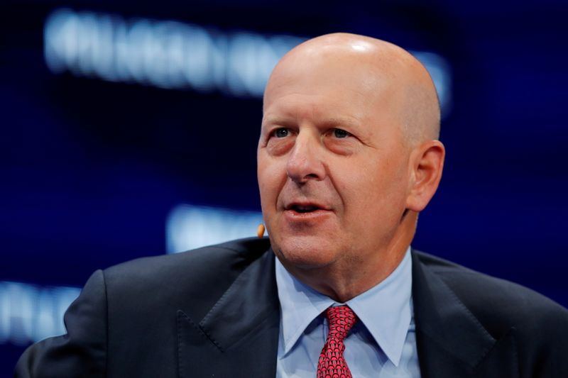 Greed outpacing fear in world markets, Goldman Sachs CEO says