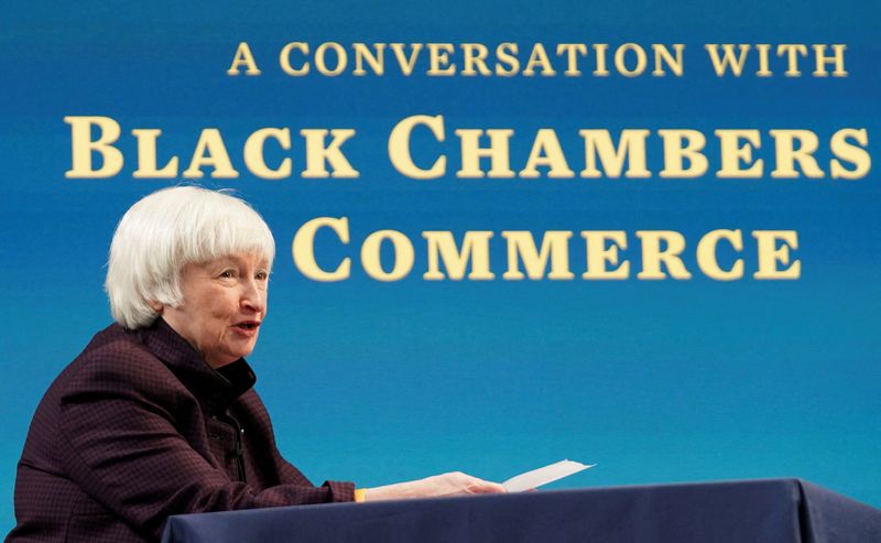 Treasury’s Yellen sees ‘much more work’ ahead to narrow racial wealth divide