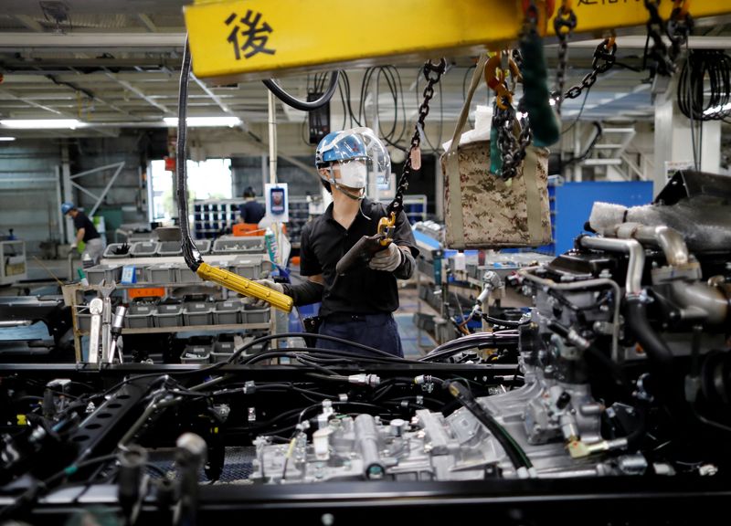 Japan Dec factory output seen down slightly for first time in 3 months