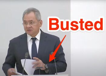 Kremlin admits that a dramatic Security Council meeting on Ukraine was recorded in advance, after people realized a minister’s watch showed the wrong time