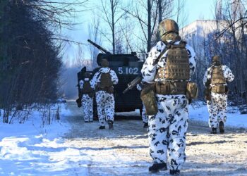 White House is ‘outraged’ over reports that staff at Chernobyl have been taken hostage by Russian forces