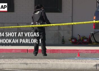 14 shot at Vegas hookah parlor; 1 dead