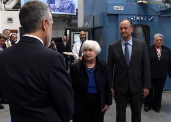 Yellen says gas tax cut among options to ease higher costs at the pump