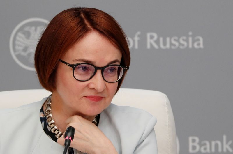 Russia’s central bank governor will not take questions after Friday rate meeting