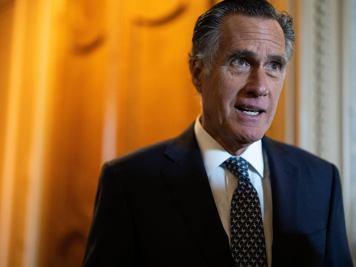 Mitt Romney and fellow Republicans introduce bill that would stop Biden from canceling student loan debt