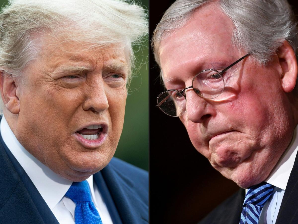 Trump escalates feud with Mitch McConnell, trying to claim credit for his longstanding status as least popular senator