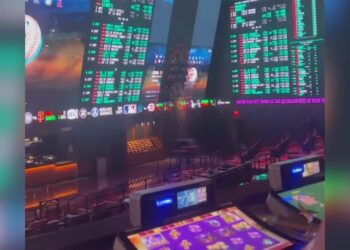 Multiple casinos, sportsbooks see damage after flooding on the Las Vegas Strip