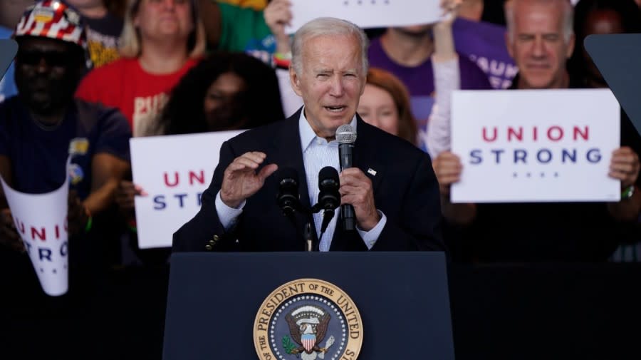 Biden responds to heckler at speech: ‘Everybody’s entitled to be an idiot’