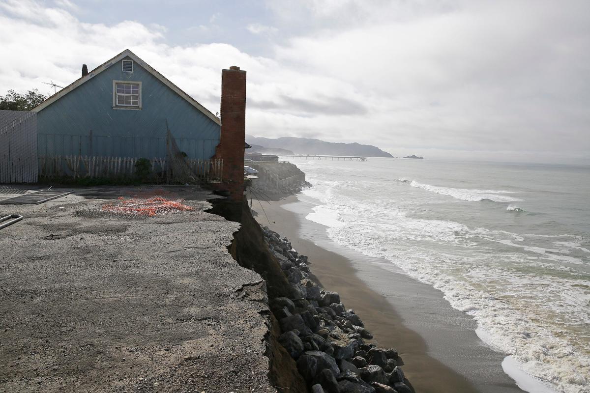 Oceans rise, houses fall: The California beach dream home is turning into a nightmare