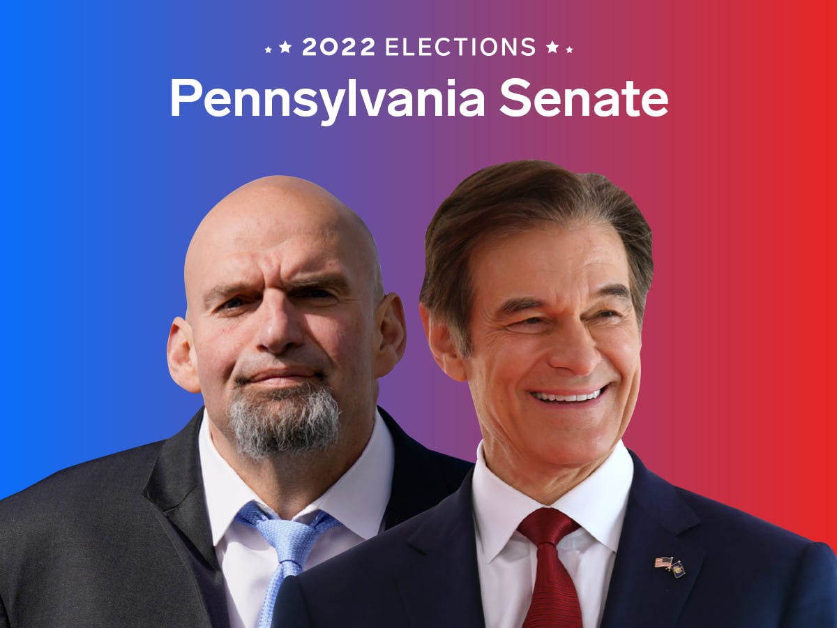 Live Results: John Fetterman vs. Mehmet Oz: Pennsylvania’s US Senate election