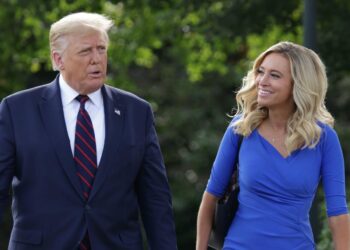 Kayleigh McEnany tried to ‘actively avoid’ Trump after the election because he wanted her to talk about Dominion from the White House podium, ex-aide testified