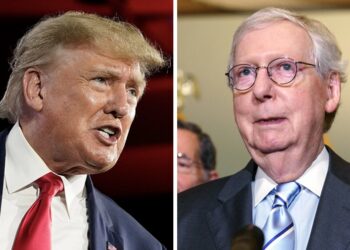 Trump attacks McConnell, wife over GOP ‘turmoil’ after McCarthy fails to win Speakership
