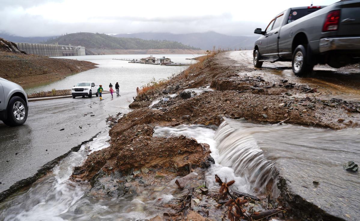 Lake Shasta level rises; Redding rainfall total twice normal since Jan. 1