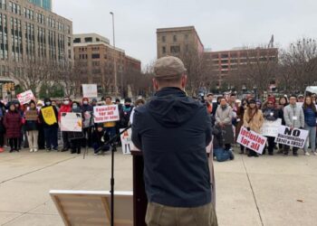 Hundreds of Chinese Americans protest in Dallas against ‘discriminatory’ Texas Senate bills