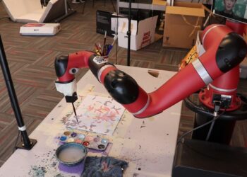 FRIDA’s robot arm attempts to bring DALL-E-style AI art to real-world canvases