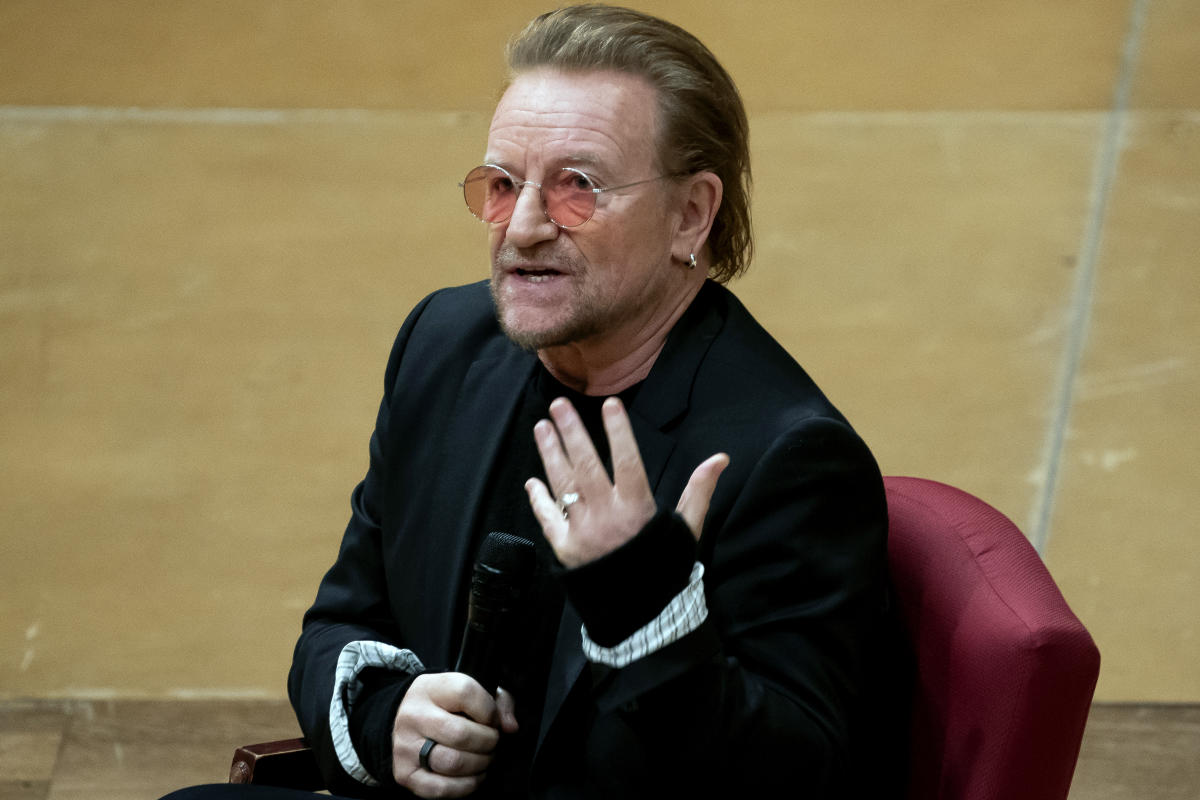 U2 returning to stage in Las Vegas, minus one of quartet