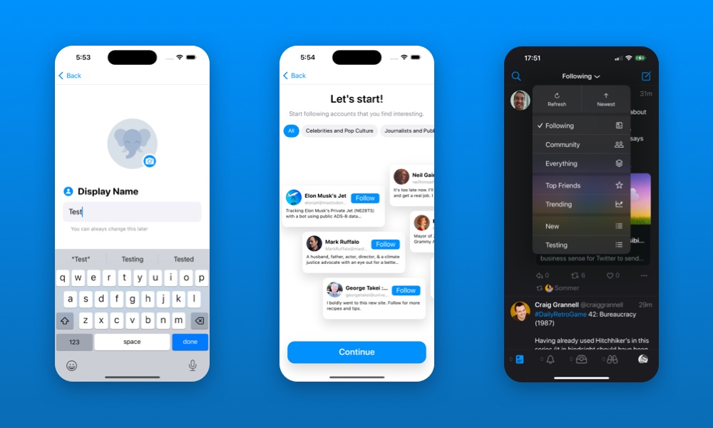 Mammoth is a free Mastodon app for iOS that makes it easier to get started