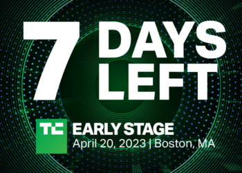Just 7 days until the TC Early Stage early bird flies away