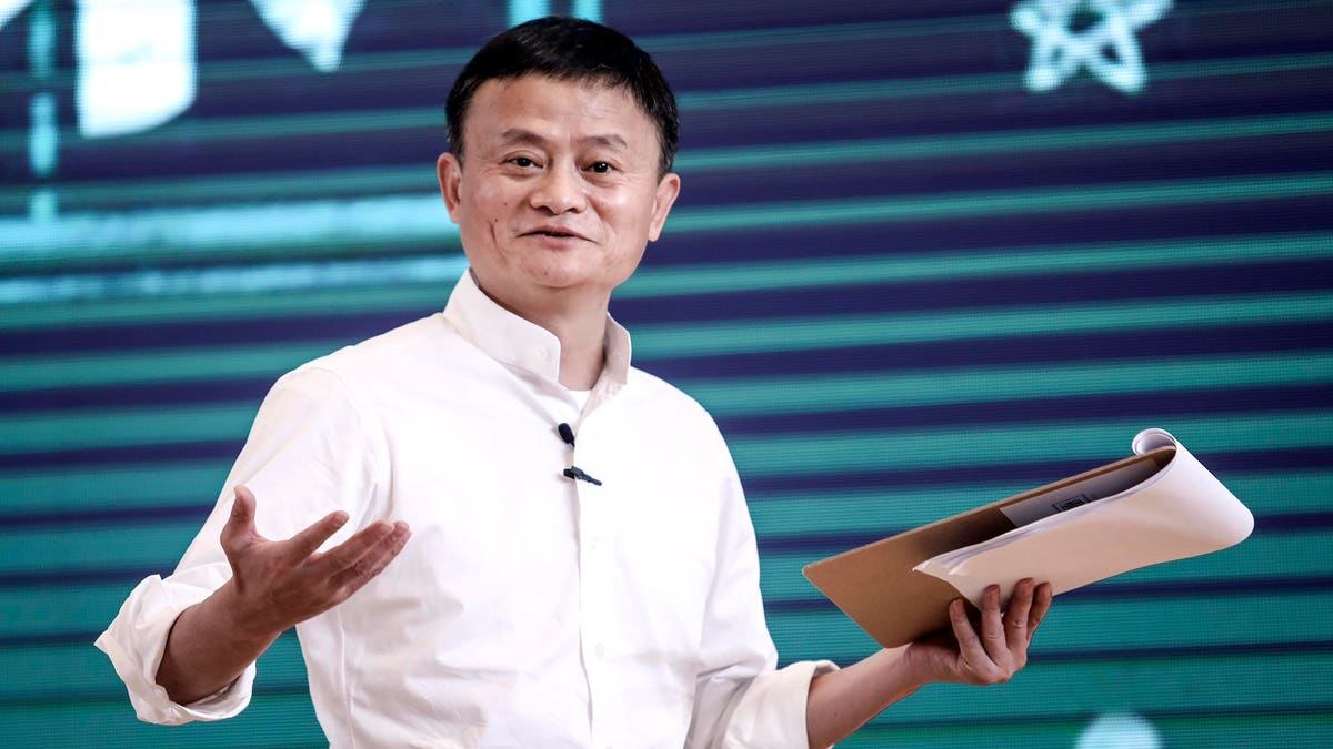 Alibaba Billionaire Jack Ma Steps Back Into Spotlight After Years Lying Low—But As A Teacher, Not A Tech Mogul