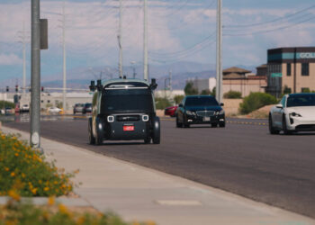 Zoox begins testing robotaxis on public roads in Las Vegas
