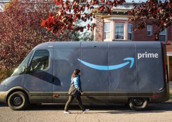 Rivian delivers first electric vans to Amazon in Europe