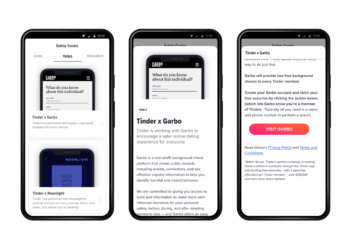 Match Group’s background check provider Garbo ends its partnership