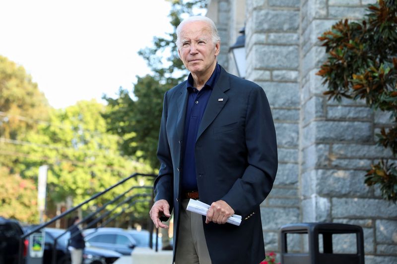 Biden takes shot at Trump on jobs in battleground Pennsylvania