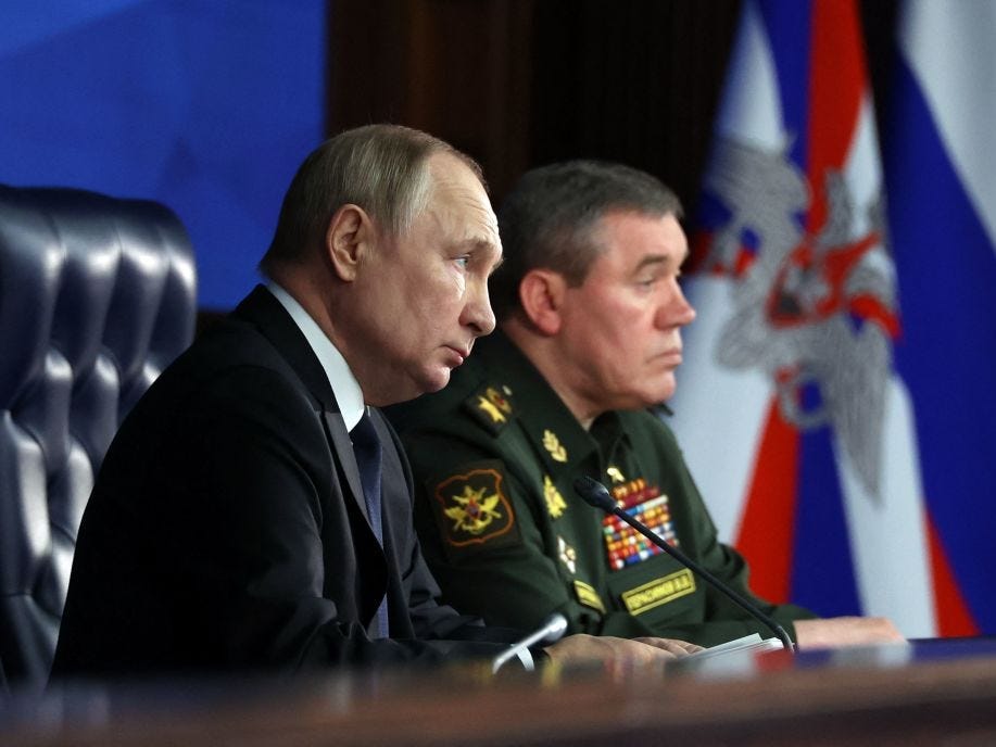 Putin has been ignoring his generals and directing the war himself, analysts say — and has been surprisingly cautious