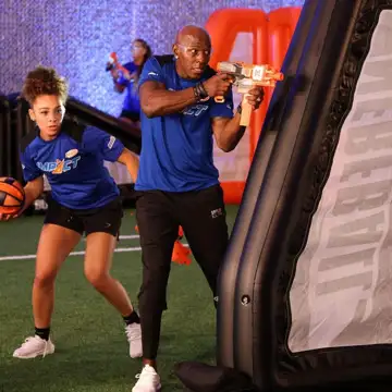 Hasbro Unveils Nerfball, A Game Where Players Shoot The Ball And Darts