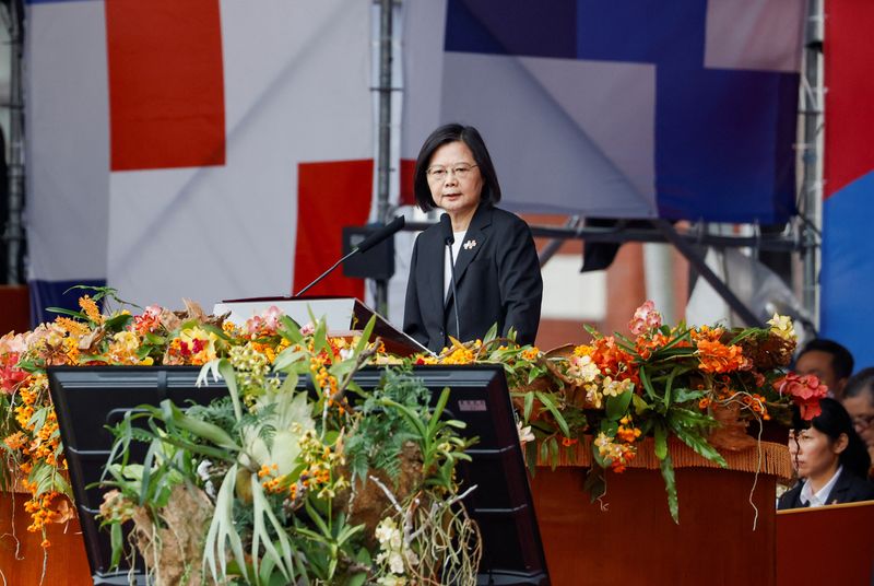 Taiwan seeks ‘peaceful coexistence’ with China, president says