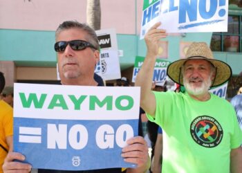 Two of California’s biggest robotaxi opponents join forces