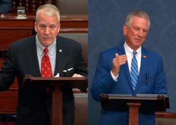 Republicans clash for hours on the Senate floor as tempers flare over Sen. Tommy Tuberville’s blockade of military promotions