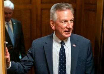 Senate Rules panel votes along party lines to break Tuberville’s military holds