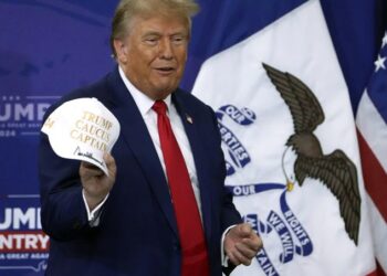 In Iowa speech, Trump praises foreign dictators’ strength, slams ‘weak’ Biden