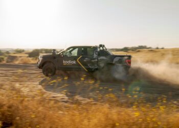 Kodiak’s military prototype AV is a Ford F-150 pickup