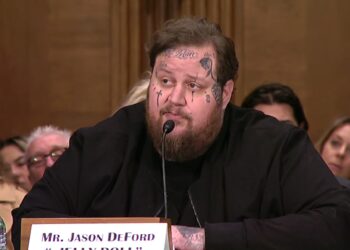 Jelly Roll, former drug dealer and current Grammy nominee, speaks against fentanyl to Senate